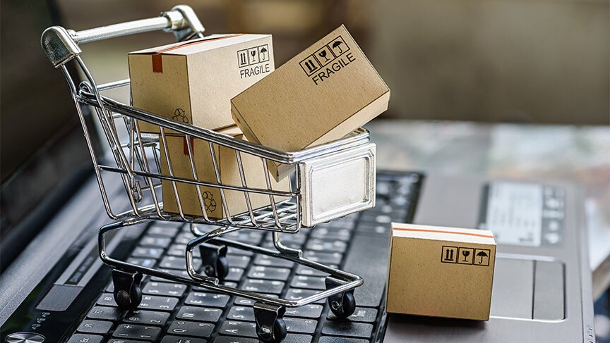 best practices for supplier negotiations: cart with packages