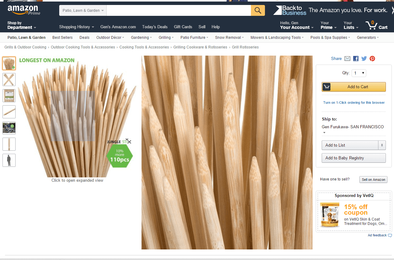 When your listing appears amongst a crowd of competitors and Amazon’s click...
