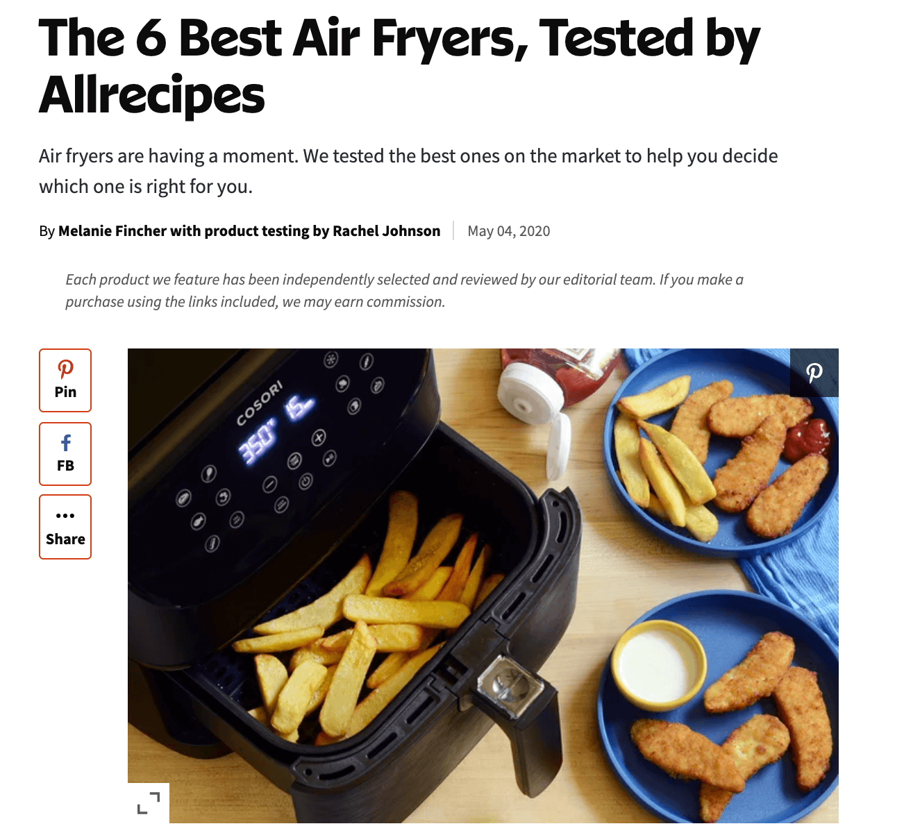 The Best Deep Fryers of 2024, Tested by Allrecipes