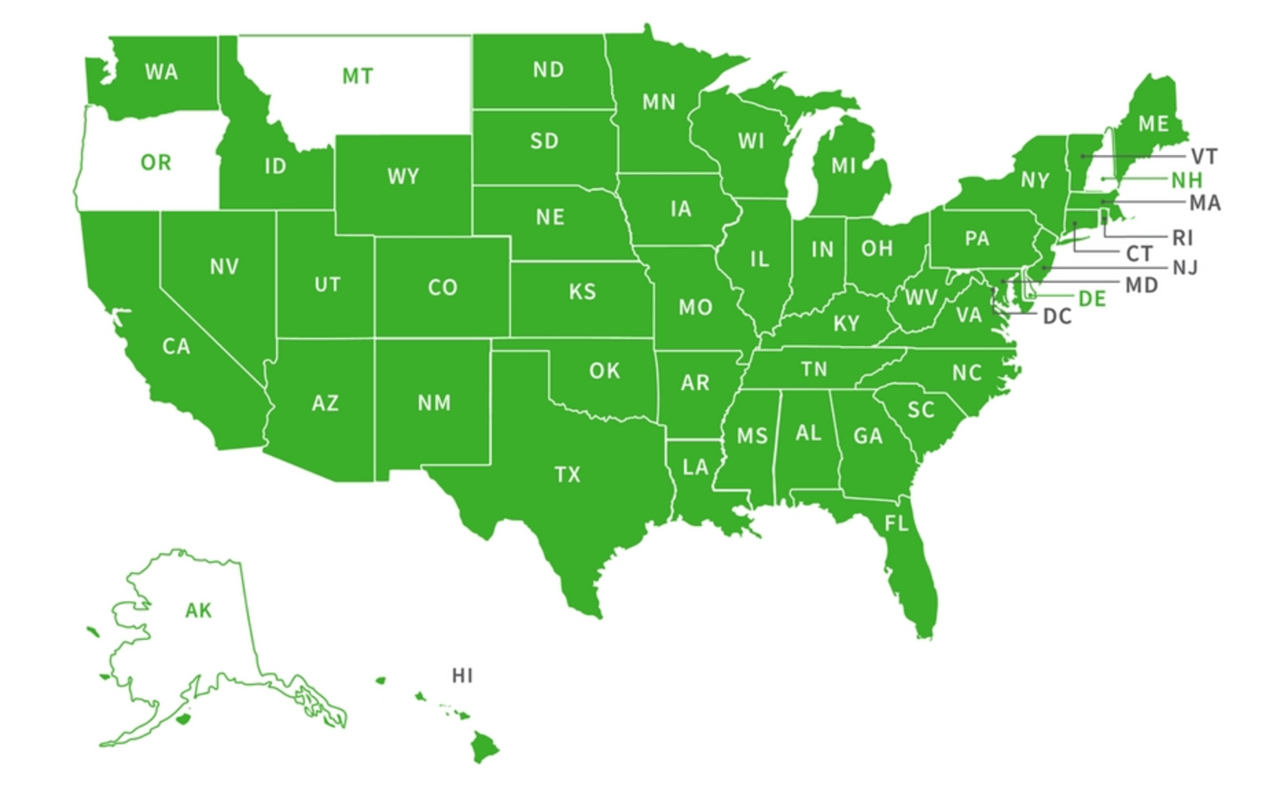 Sales tax map