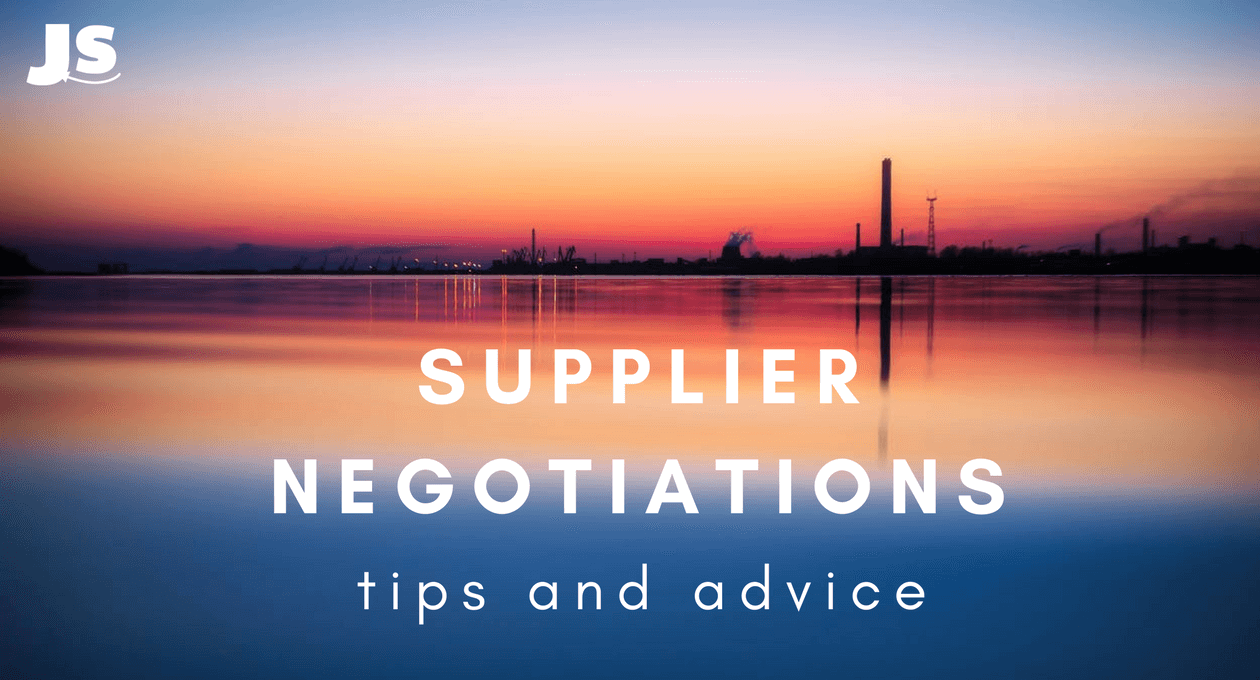 supplier negotiations