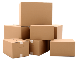 Cardboard boxes