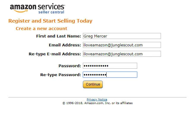 amazon seller central login india