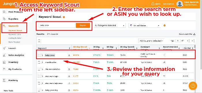 amazon keyword research tools