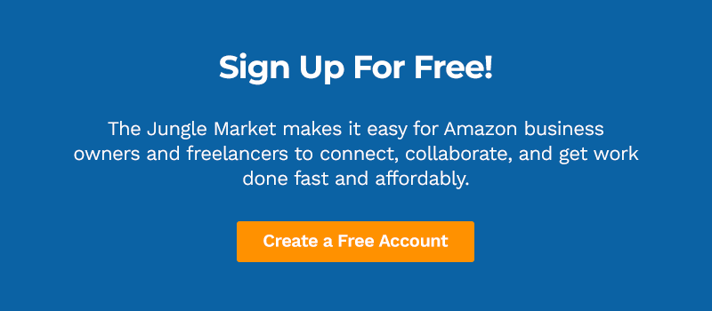 Hire Amazon freelancers on the Jungle Scout Market