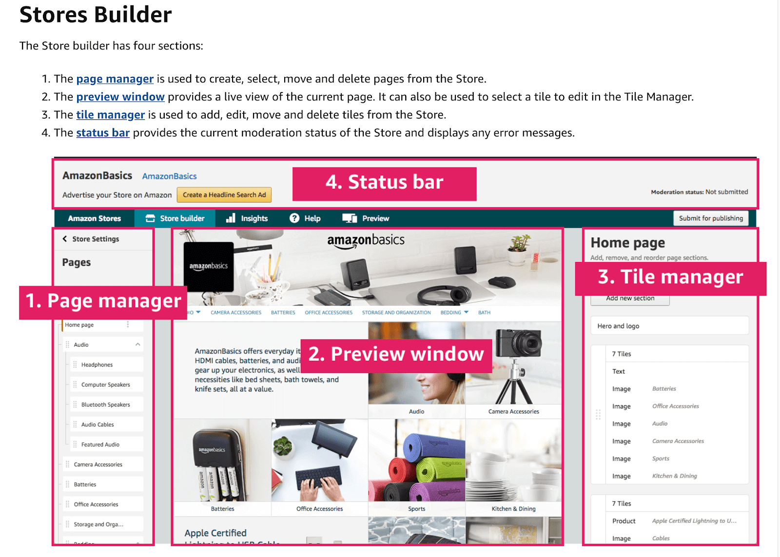 Amazon's Brand Registry storefront builder