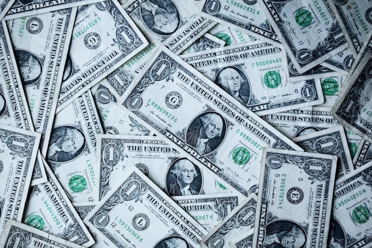 Make money on Amazon: dollar bills