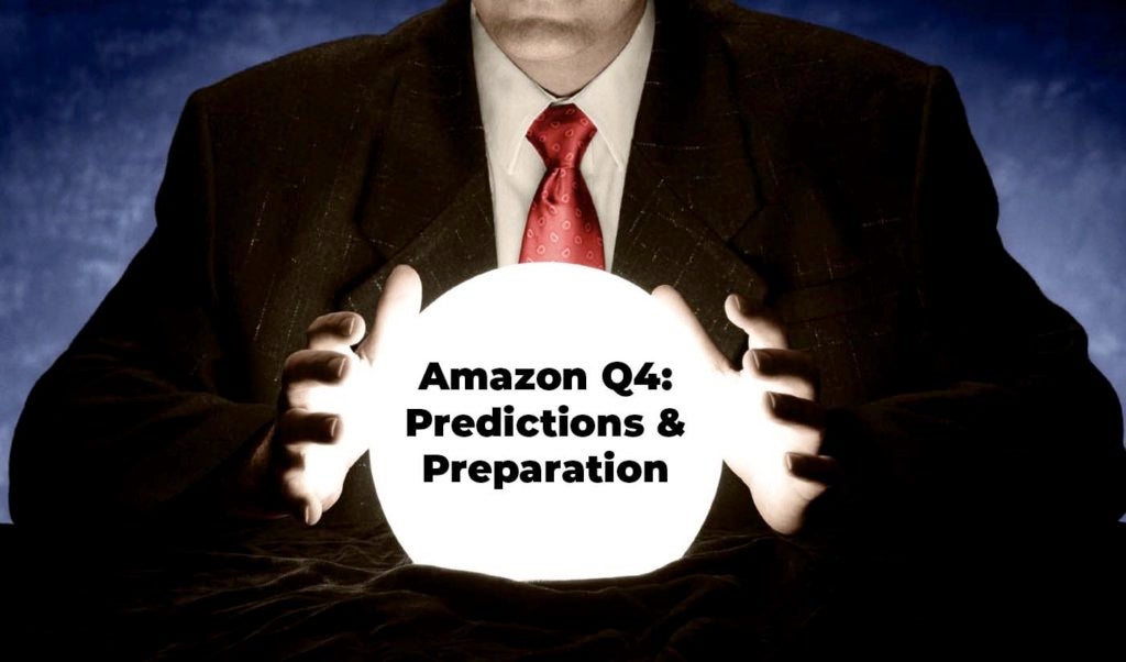 Amazon Q4: man's hands above a cyrstal ball