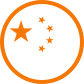 circle and stars inside