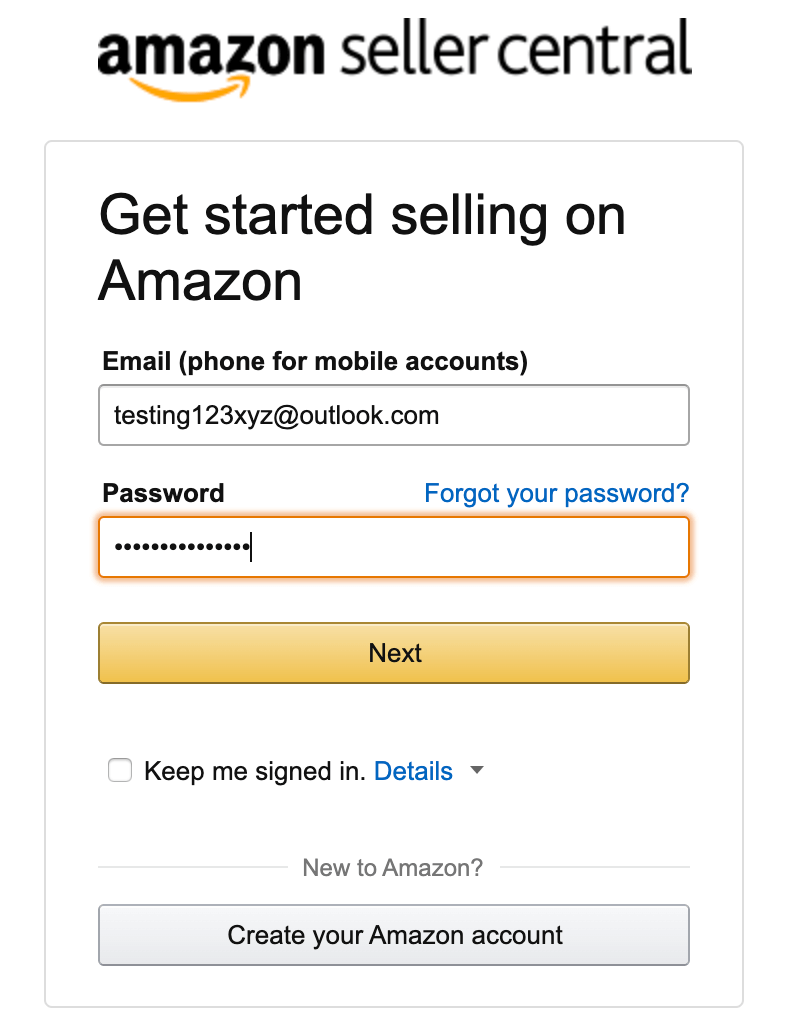 Asombro Walter Cunningham esponja Amazon Seller Registration: How to Create a Seller Account in 2023