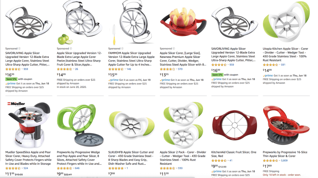 Amazon Product Categories List of Best Selling Categories