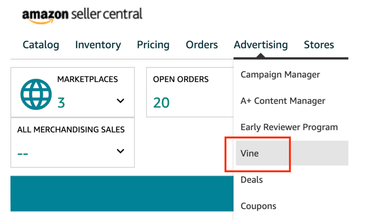 How to get started with Amazon Vine