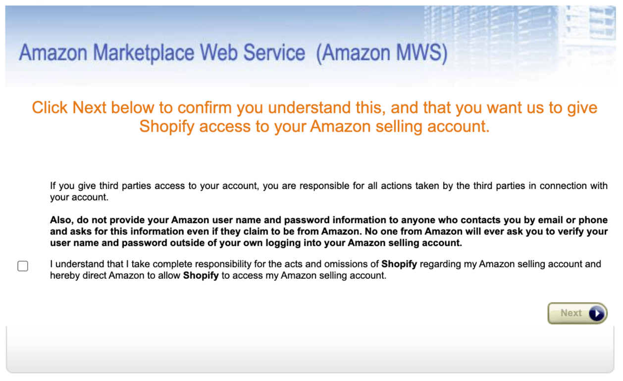 將Amazon FBA與Shopify集成