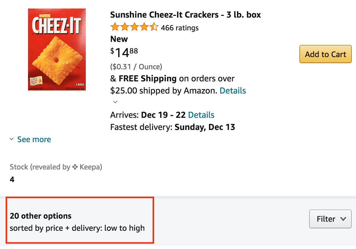 Amazon product bundling snacks