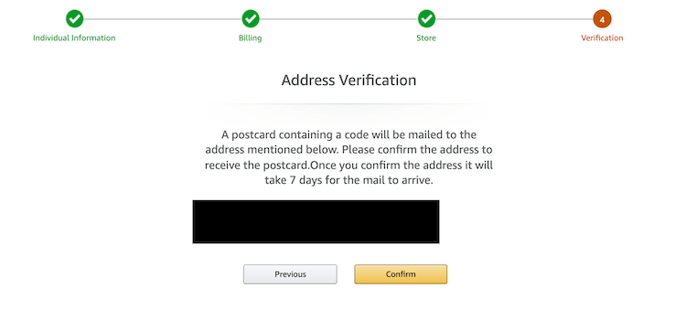 How To Make Money Online with Amazon Apps 13 address verify seller central update
