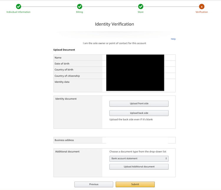 How To Make Money Online with Amazon Apps 12 identity verify seller central update