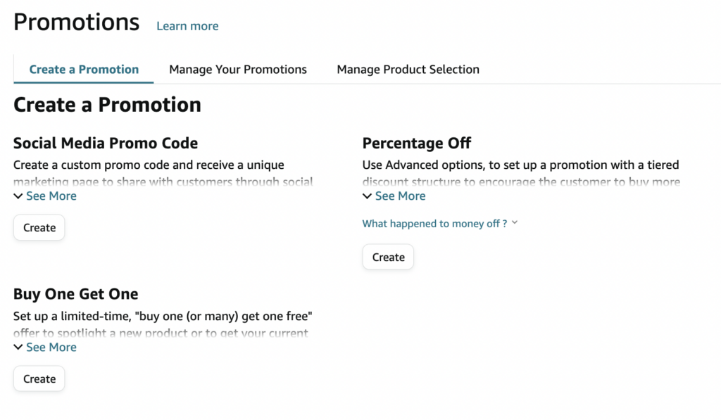 Promotions on Prime Day