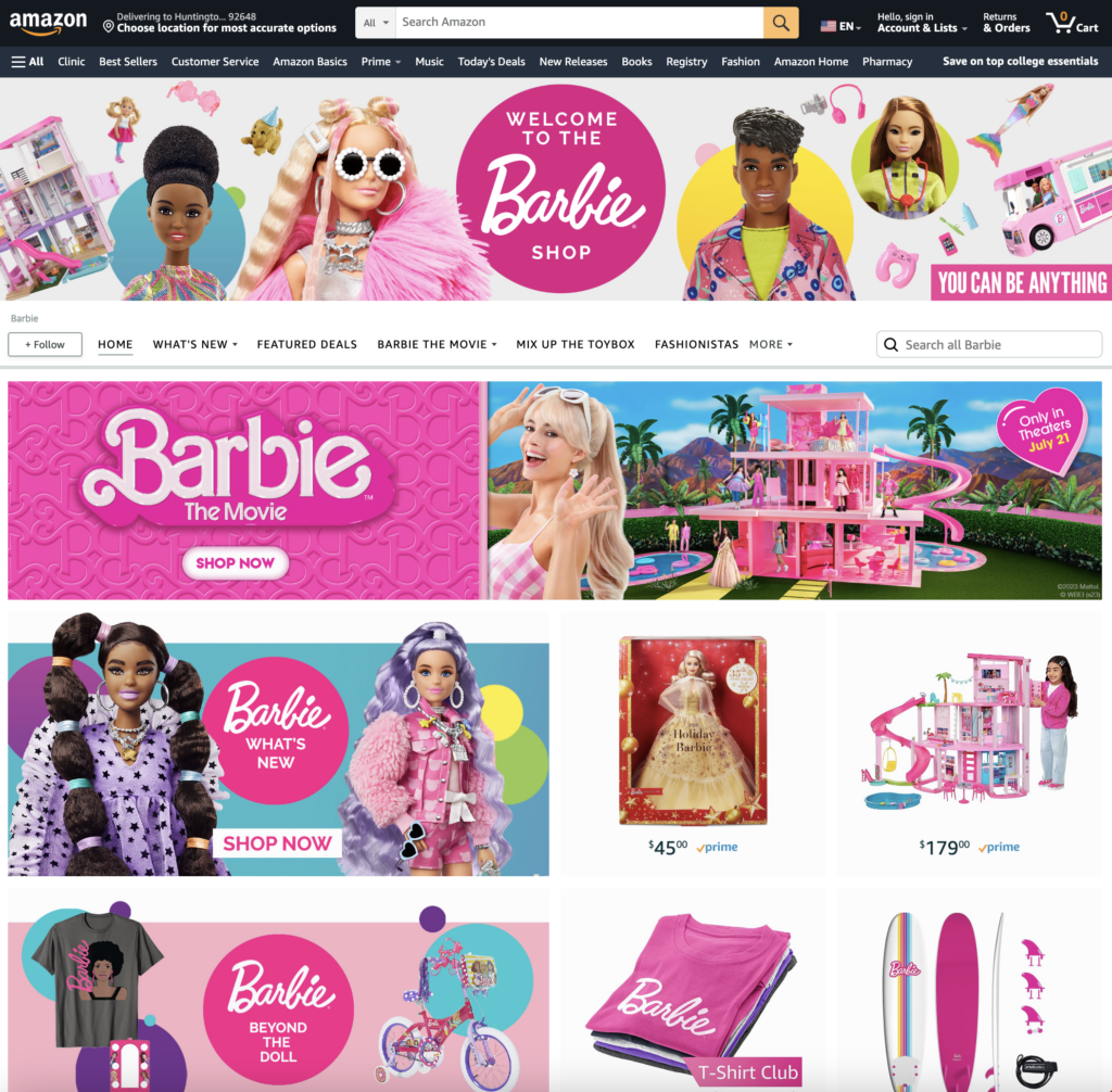 Barbie Marketing: Research on Trending Keywords and Content Marketing
