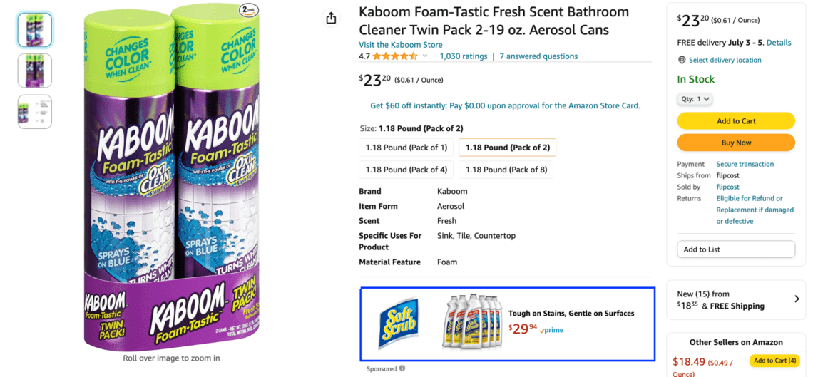 Using data to beat Amazon goals