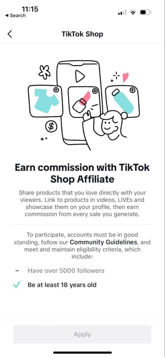 Requirements to register as a seller on TikTok Shop